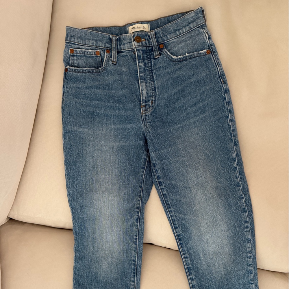 Madewell Classic Straight Jean - Blue